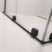 Kabina prysznicowa czarna Radaway Furo SL Black KDD 80x80