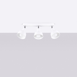 Plafon ELBA 3 biały