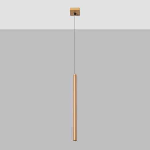 Lampa wisząca PASTELO 1 złota