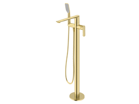 Bateria wannowa wolnostojąca Vedo Aletta Spazzo VBA5008/SZ szczotkowane złoto