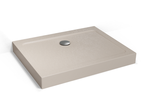 Brodzik akrylowy 100x80 Radaway Doros D Compact Stone kaszmirowy