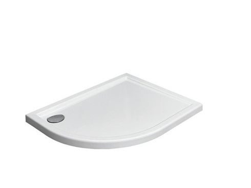 Brodzik półokrągły Radaway Tasos Plus E 100x80 prawy z wypełnieniem STE1086-30R