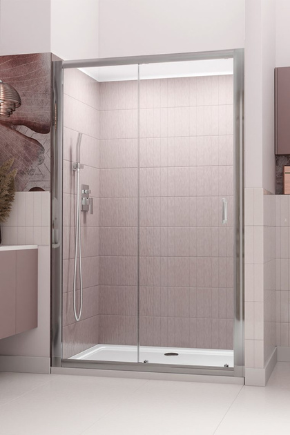 Drzwi wnękowe prysznicowe 120 Radaway Premium Plus DWJ 33313-01-01N