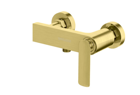 Bateria prysznicowa Kohlman Experience BRUSHED GOLD QW120EGDB