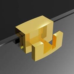 Wieszak do kabin prysznicowych Radaway WR-009 złoty