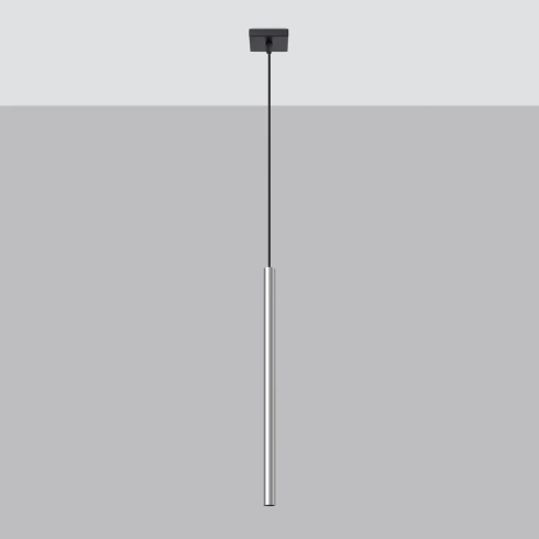 Lampa Wisząca PASTELO 1 chrom