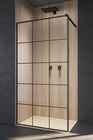 Kabina prysznicowa Radaway Modo New Black II Factory 100 walk-in 389104-54-55