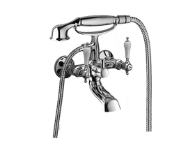 Bateria wannowa z zestawem natryskowym Vedo Etros 2105/CH chrom