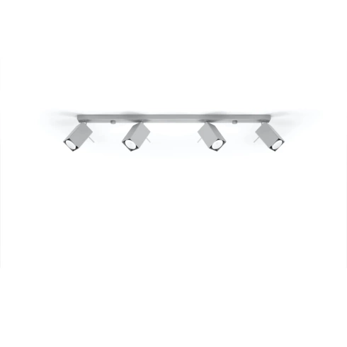 Plafon MERIDA 4L szary