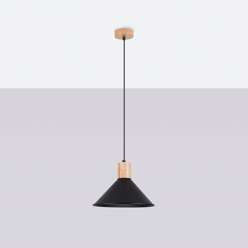 Lampa wisząca JAGA czarna