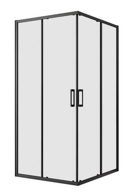 Kabina prysznicowa czarna 100x90 Radaway Premium Pro Black KDD