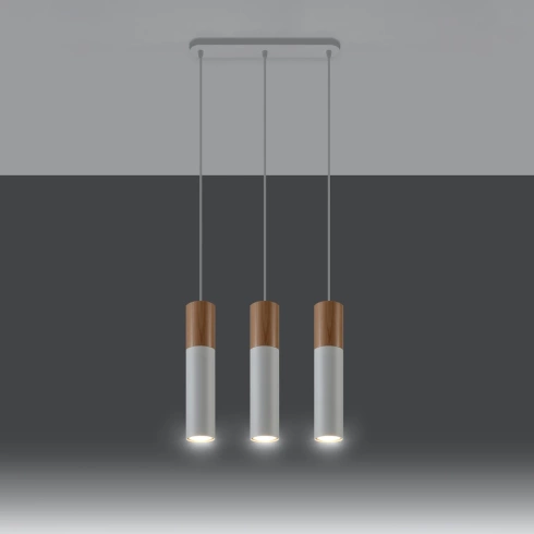 Lampa wisząca PABLO 3L biała
