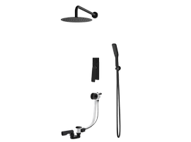 Zestaw wannowo-natryskowy podtynkowy Vedo II Desso Nero VBD4232CZ/25
