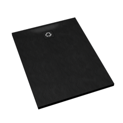 Brodzik kompozytowy Stabilsound Plus® Magnific Black Stone 80x120x4 cm, prostokątny