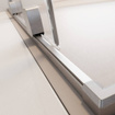 Kabina prysznicowa 80x80 nikiel Radaway Furo Brushed Nickel KDD