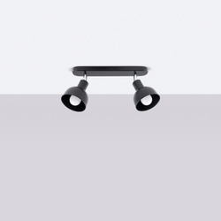 Plafon ELBA 2 czarny