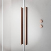 Kabina prysznicowa 110x90 miedź szczotkowana Radaway Furo Brushed Copper KDD