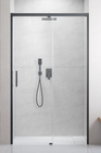 Drzwi prysznicowe Radaway Idea Brushed GunMetal DWJ 100 cm prawe
