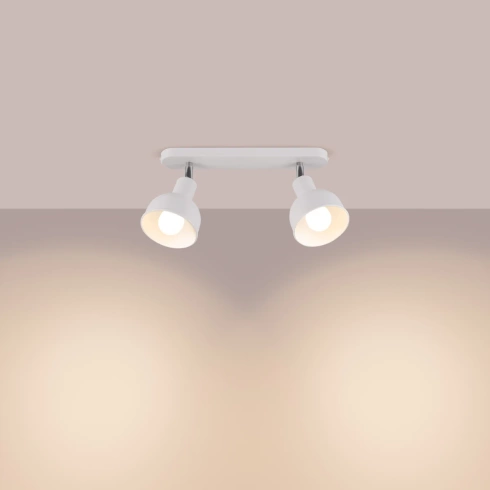 Plafon ELBA 2 biały