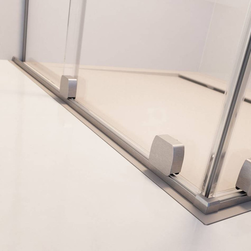 Kabina prysznicowa 80x80 nikiel Radaway Furo Brushed Nickel KDD