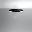 Żyrandol SATURNO SLIM 90 czarny