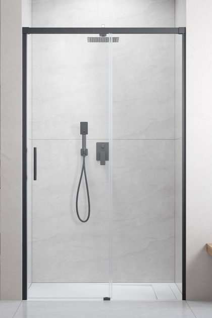Drzwi prysznicowe Radaway Idea Brushed GunMetal DWJ 100 cm prawe