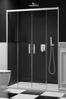 Drzwi prysznicowe 160 Radaway Idea White DWD białe 387126-04-01