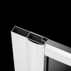 Profil poszerzający Biały U +4 cm Radaway Classic P01-124185004