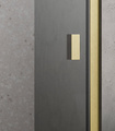 Drzwi złote szczotkowane Radaway Nes Brushed Gold DWJ II 90 Lewe 