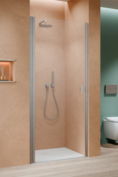 Drzwi szczotkowany nikiel Radaway Nes Brushed Nickel DWJ I 90 Lewe