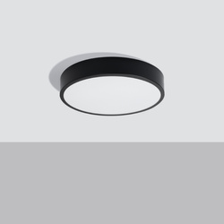 Plafon ONYX 40 czarny LED 3000K