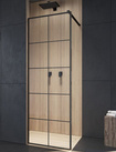 Kabina prysznicowa Radaway Modo New Black II Factory 70 walk-in 389074-54-55