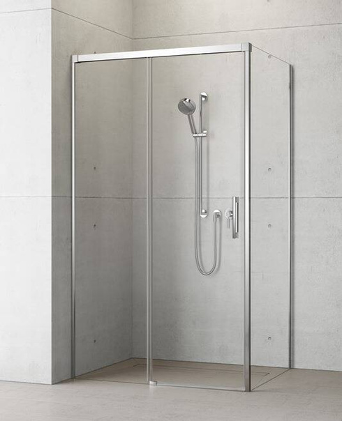 Kabina prysznicowa Radaway Idea KDJ 100x75 przesuwna chrom lewa