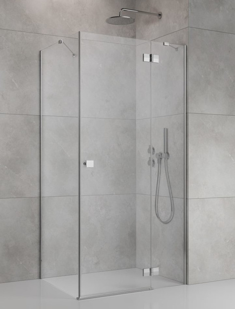 Kabina prysznicowa Radaway Almatea SE KDJ 80x80 chrom prawa 