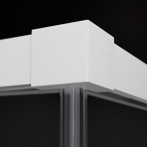 Drzwi prysznicowe 160 Radaway Idea White DWD białe 387126-04-01