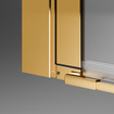 Kabina złota połysk składana Radaway Nes Gold KDD B 80x90