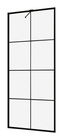 Parawan Radaway Idea Black PNJ II Factory 70 czarny 10001070-54-55