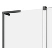 Drzwi prysznicowe 120 Radaway Furo SL Brushed GunMetal DWJ lewe