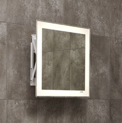 Lustro wysuwane Miior Fit. 6060 z oświetleniem LED 202664 płaskie