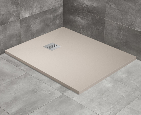 Brodzik kaszmirowy konglomerat Radaway Kyntos F 130x90