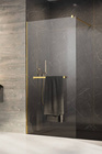 Kabina walk-in złota 130 cm z wieszakiem Radaway Modo New Gold II