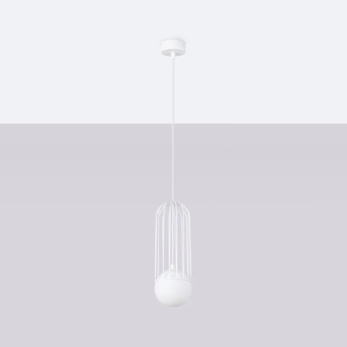 Lampa wisząca BRINA 1 biała