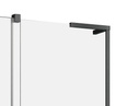 Drzwi prysznicowe 100 Radaway Furo SL Brushed GunMetal DWJ prawe