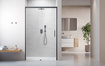 Drzwi prysznicowe Radaway Idea Brushed GunMetal DWJ 100 cm lewe