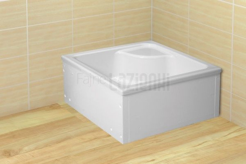 Brodzik łazienkowy Radaway Naxos C 90x90 kwadratowy SNC9941-28