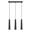 Lampa wisząca PRYSM 3L czarna