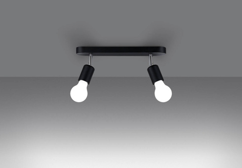 Plafon FORNES 2 czarny