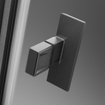 Drzwi szczotkowany gunmetal Radaway Nes Brushed GunMetal DWJ I 90 Prawe