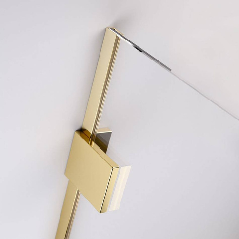 Kabina walk-in złota 130 Radaway Essenza Pro Gold 10103130-09-01