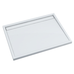 Brodzik kompozytowy Stabilsound Plus® Estra 80x100x4,5 cm, prostokątny